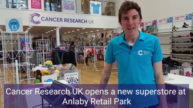 New Cancer Research UK opens Superstore at Anlaby Retail Park