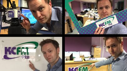 A tour of KCFM’s first studios – Paul Woodford