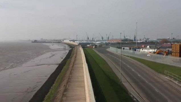 Alexandra/Victoria Dock Ruins & The P&O Ferry Dock Hull (Siemens Development)