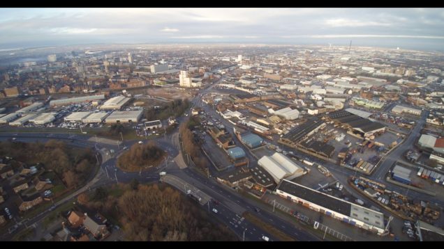 Yuneec Typhoon Q500 4k Drone Flight Over Victoria Dock Hull