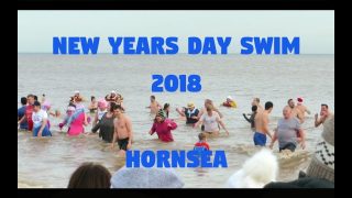 New Years Day Swim Hornsea 2018 HD